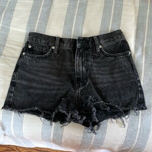 Washed black BDG Jean shorts